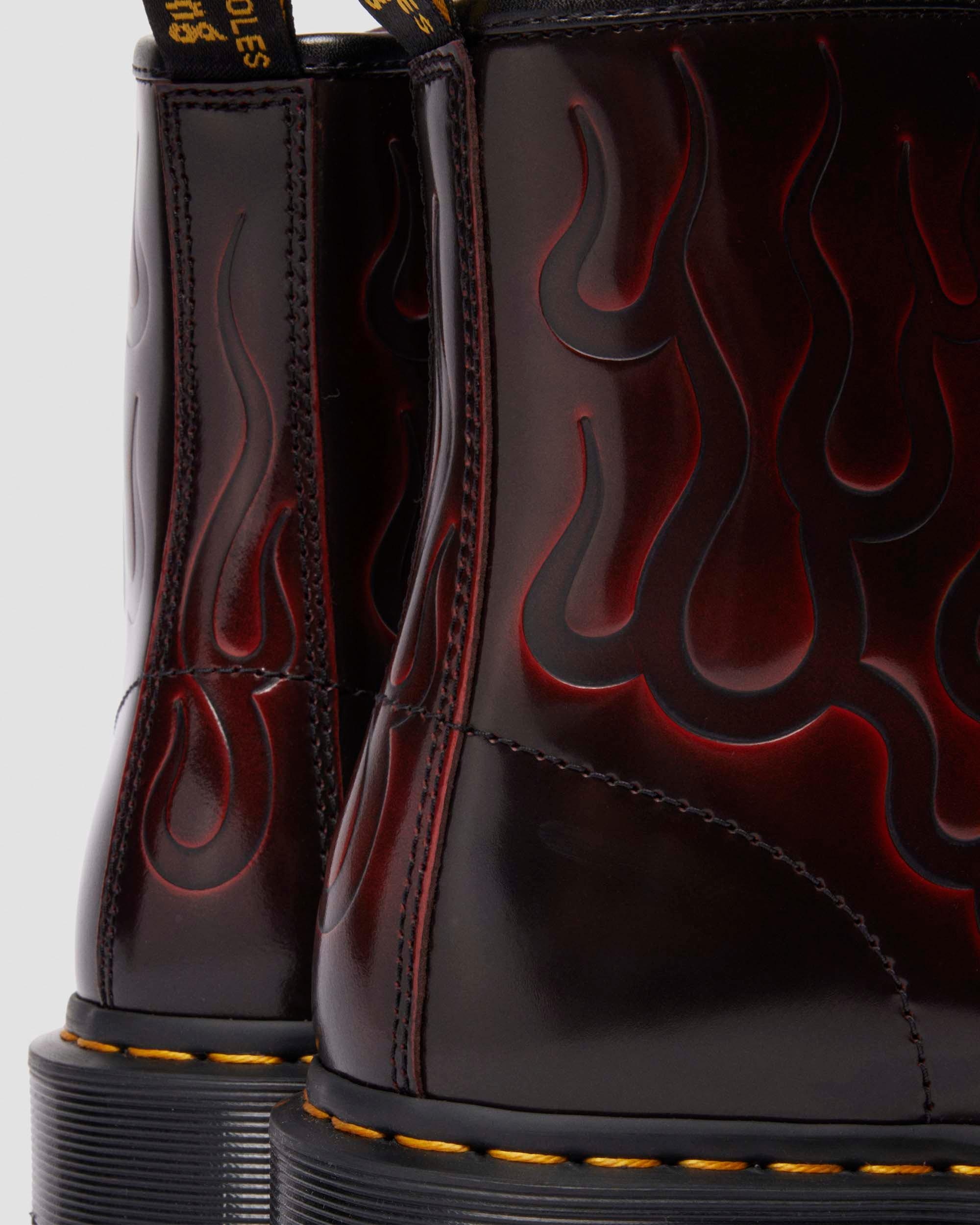 1460 Inferno Arcadia Rub Off Leather Boots - 4