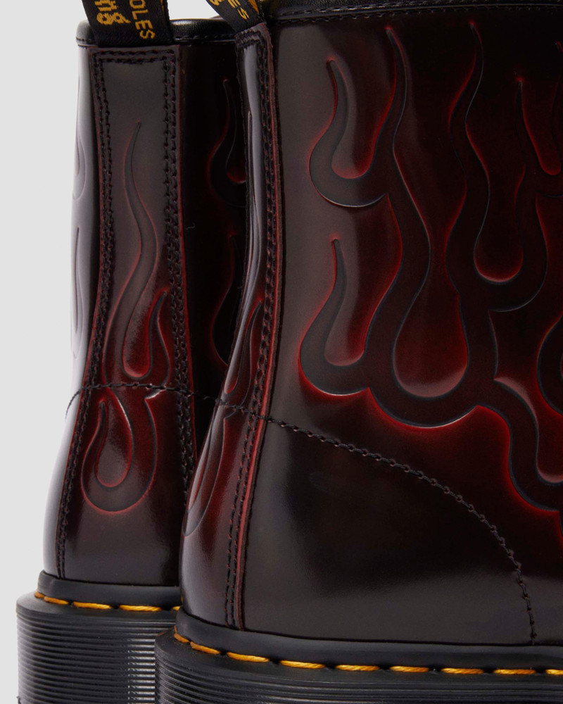 1460 Inferno Arcadia Rub Off Leather Boots 4