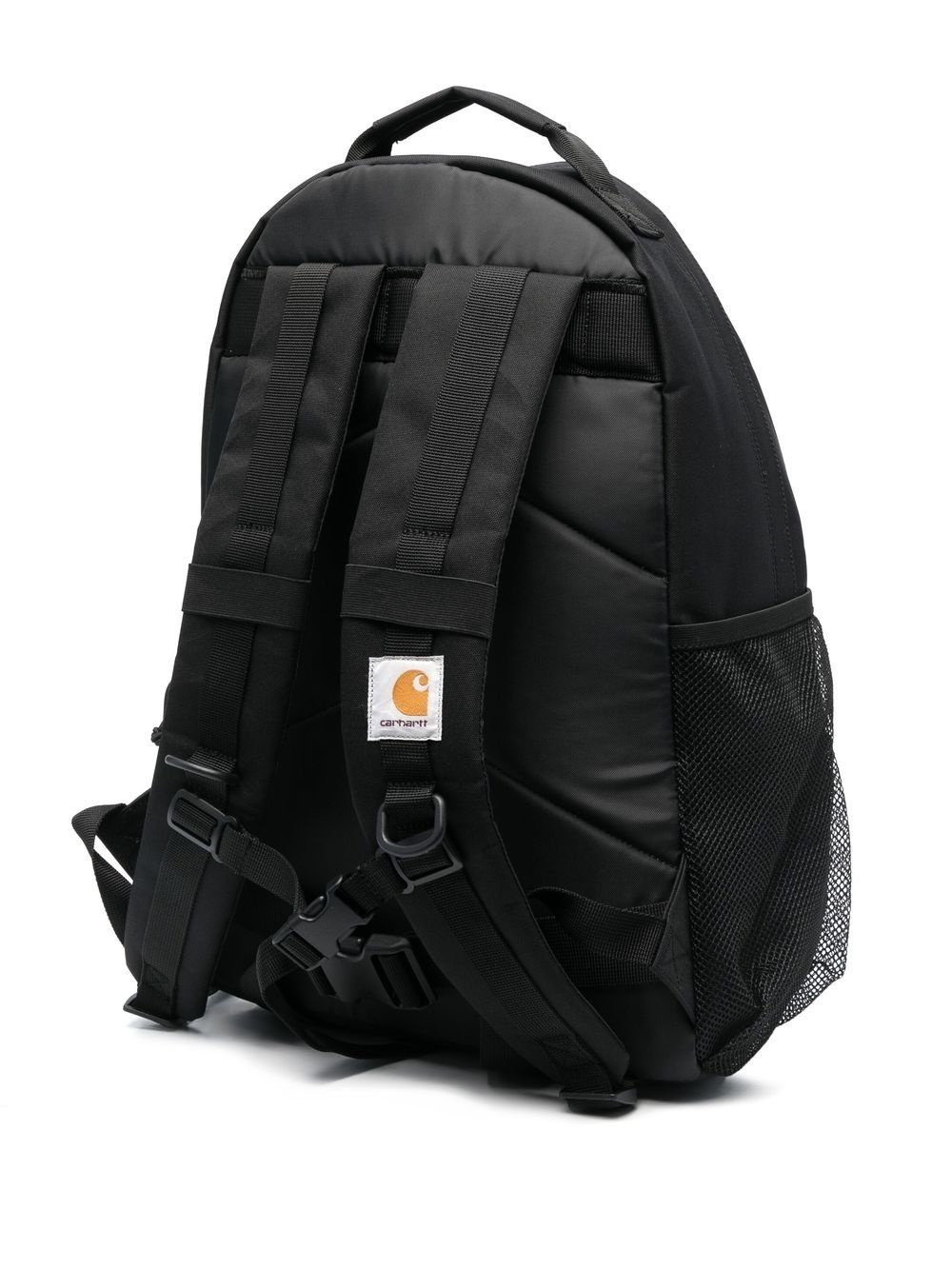logo-patch zip-up backpack - 3