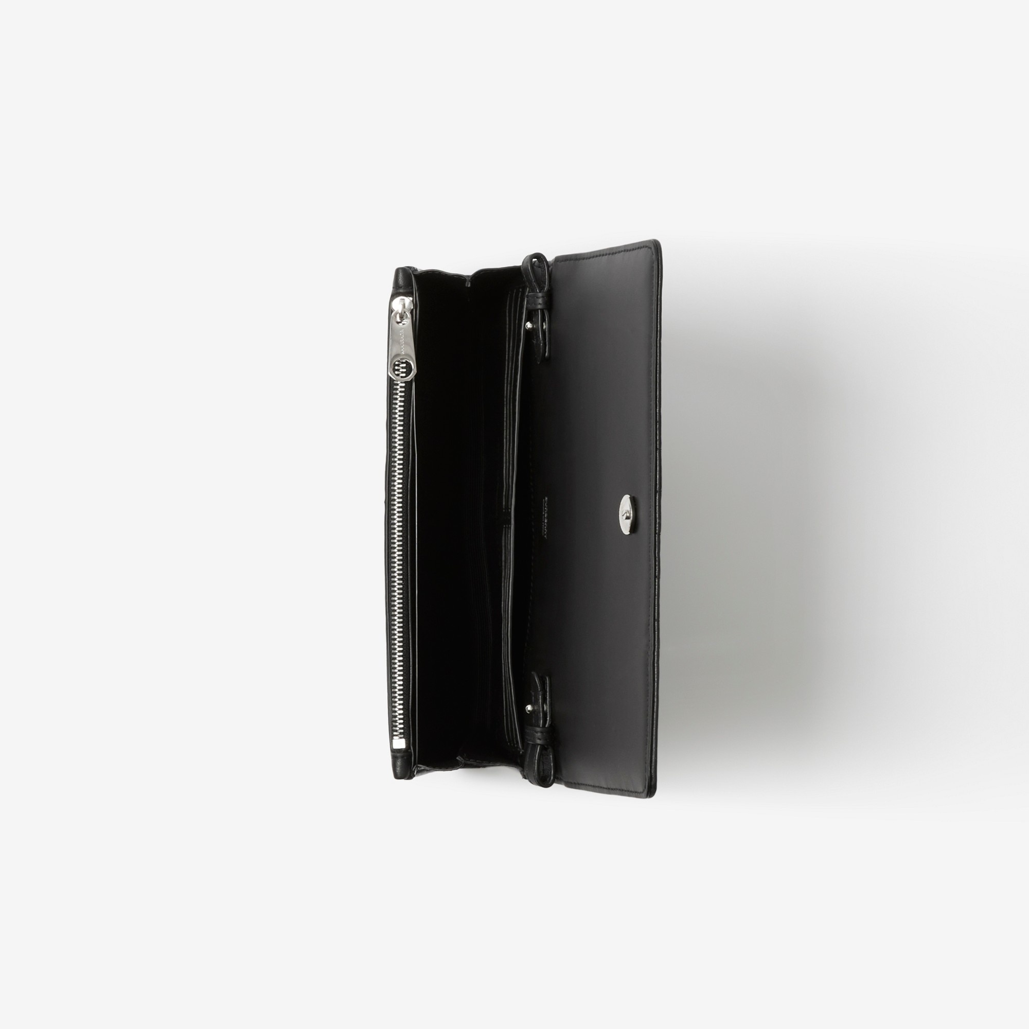 Quilted Leather Lola Wallet with Detachable Strap - 4