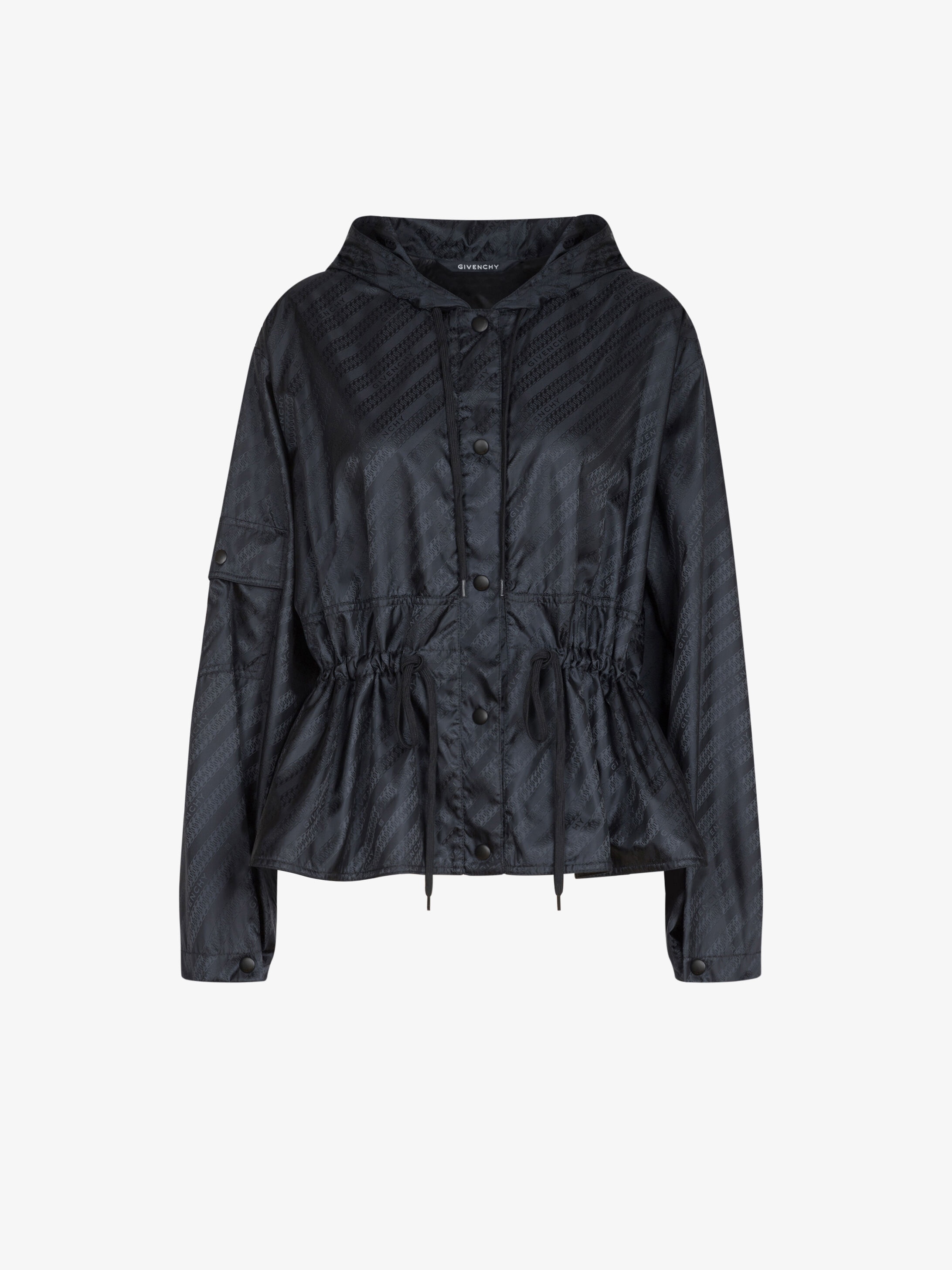 GIVENCHY Chain windbreaker in nylon - 1