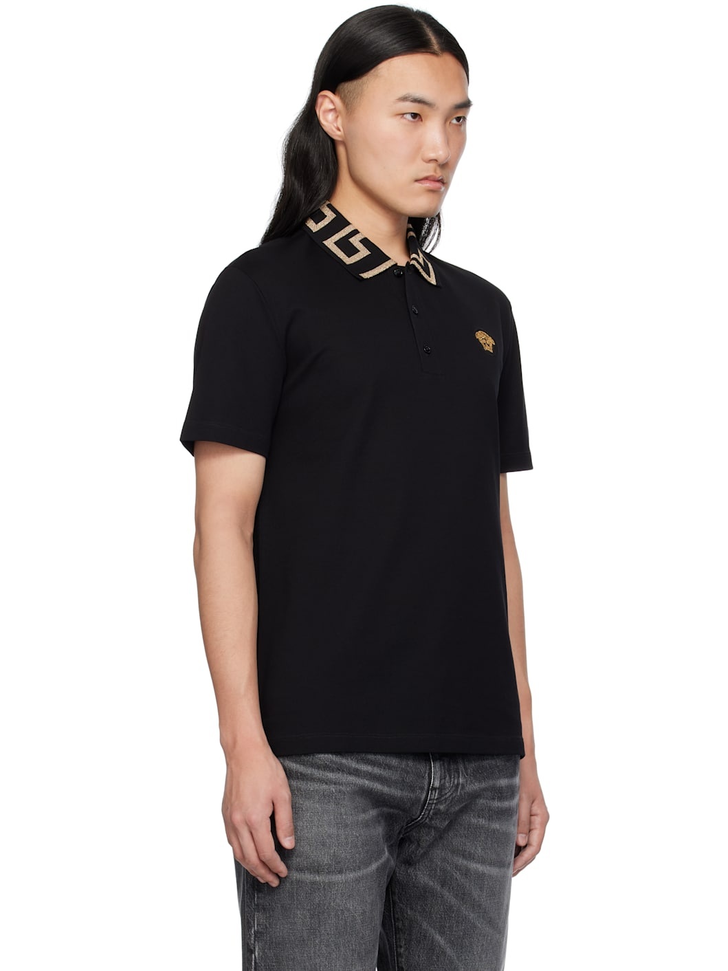 Black Greca Polo - 2