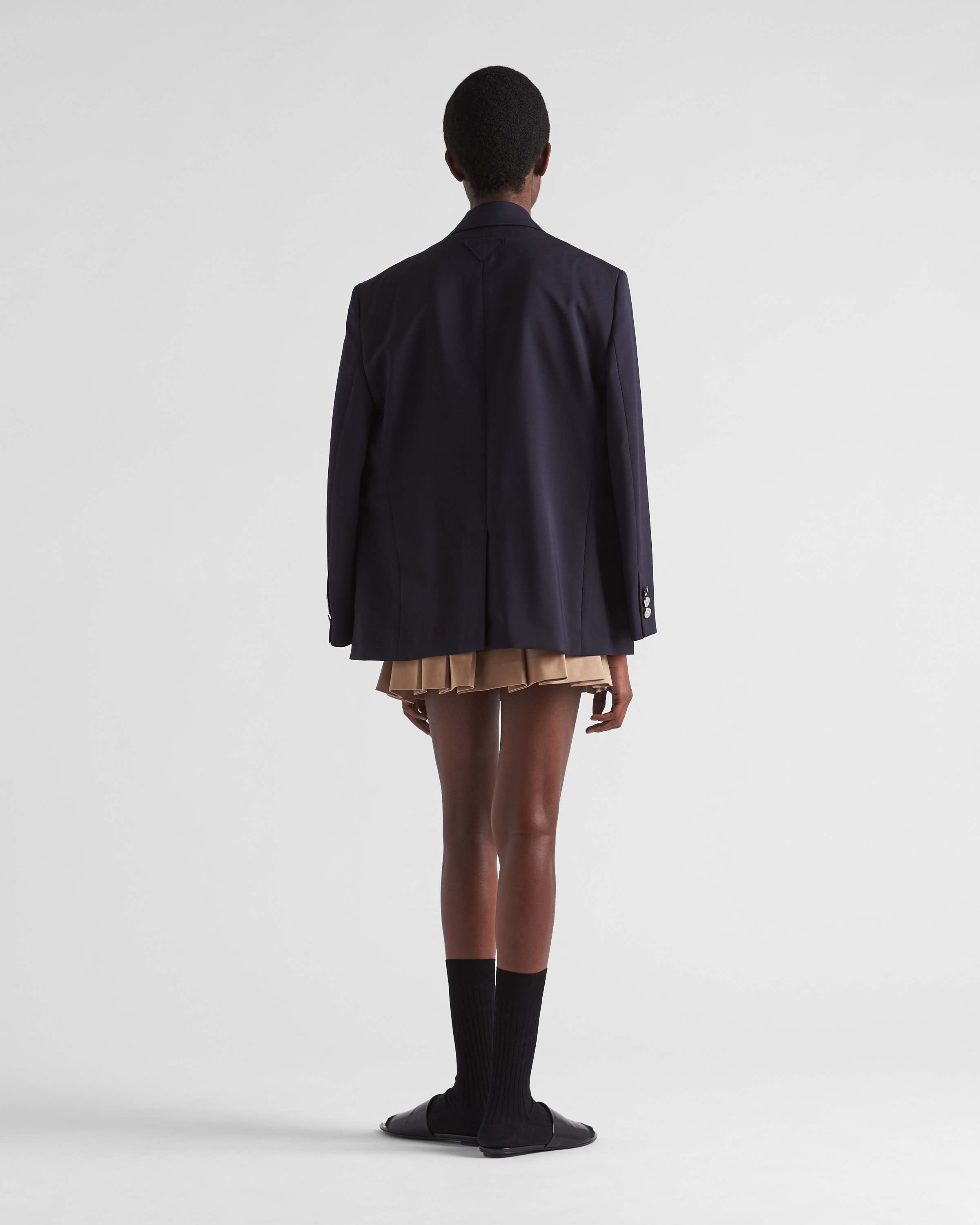 Gabardine miniskirt - 5