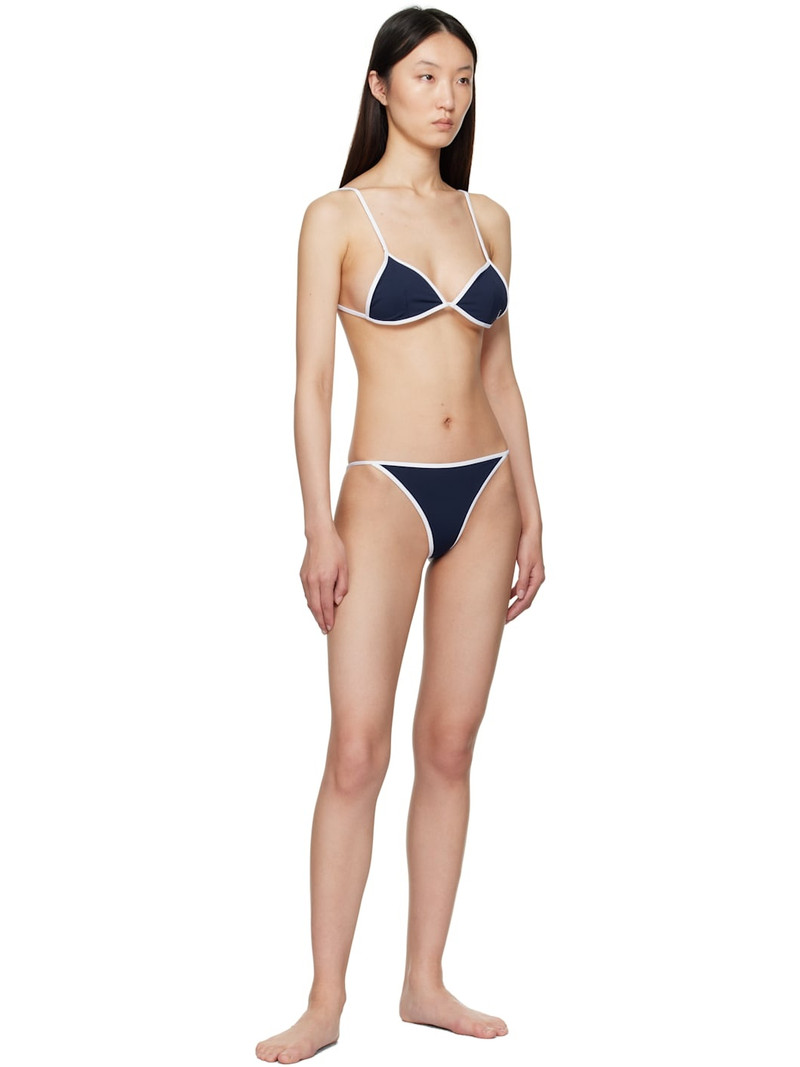 Sporty & Rich Navy Kate Bikini Bottom outlook