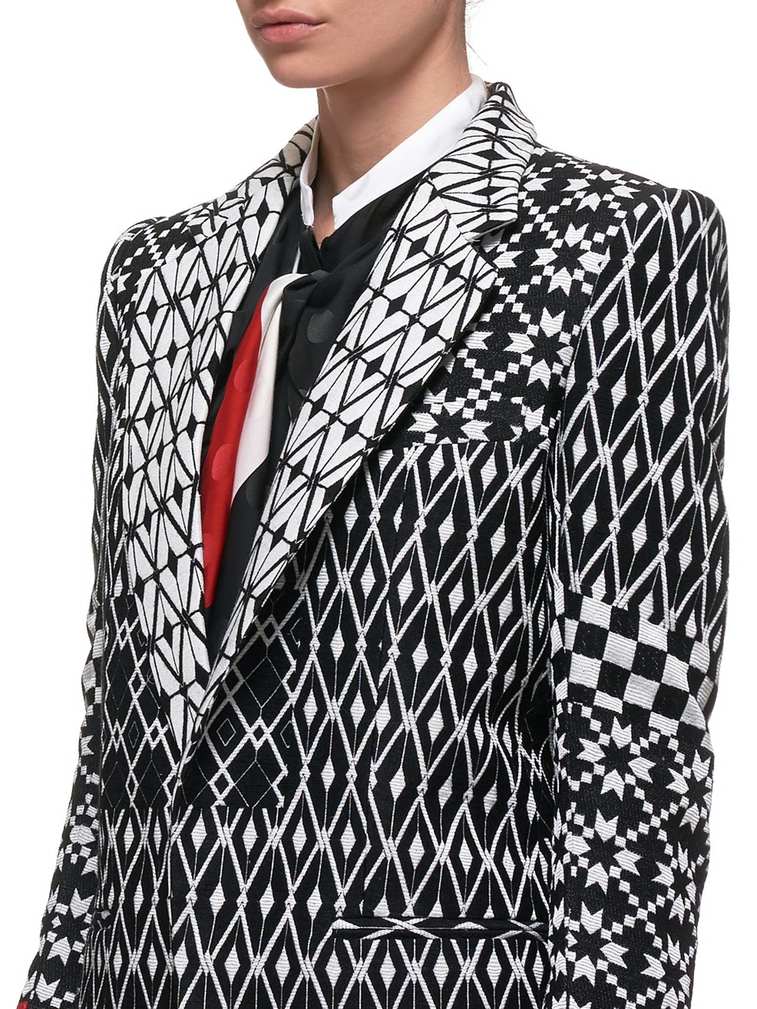 Embroidered Blazer - 4