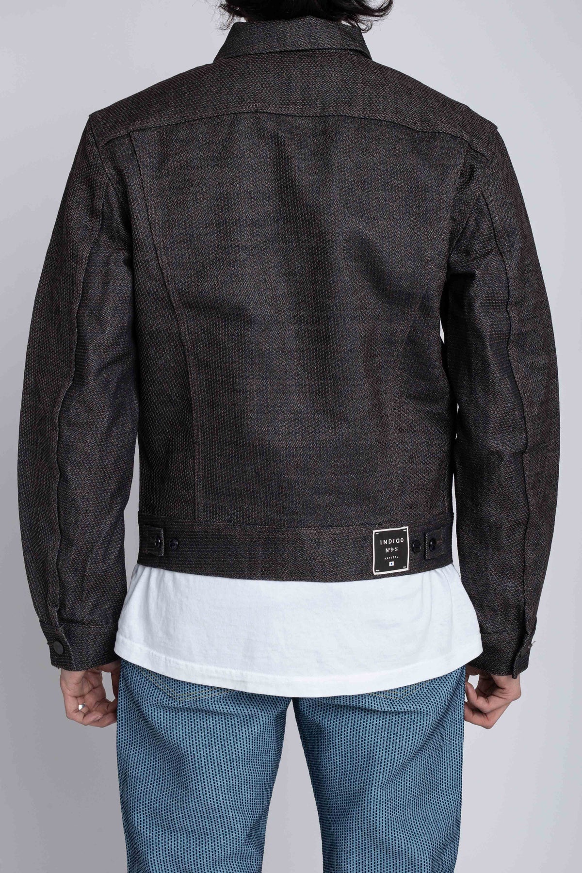 Kapital CENTURY DENIM No.9 Westerner (Long) - Mud Dye