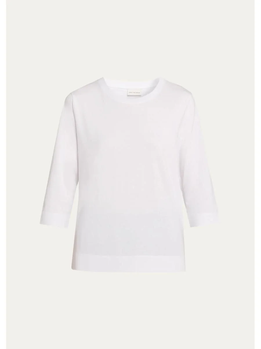 Hefiz Cotton 3/4-Sleeve T-Shirt - 1