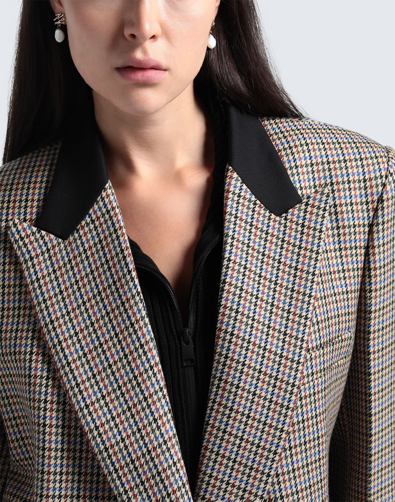 Beige Women's Blazer - 4