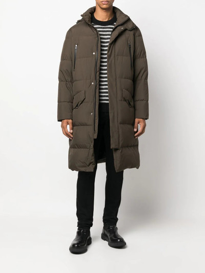 Herno padded hooded coat outlook