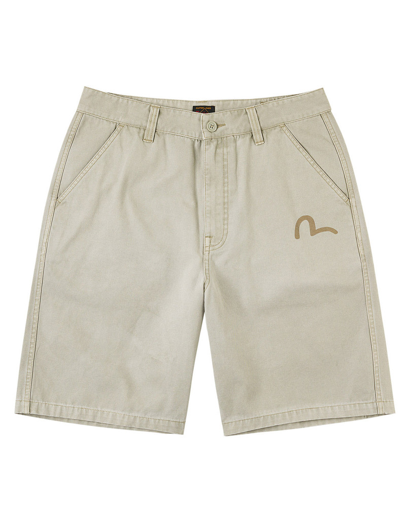 EVISU Daruma Print Woven Shorts outlook