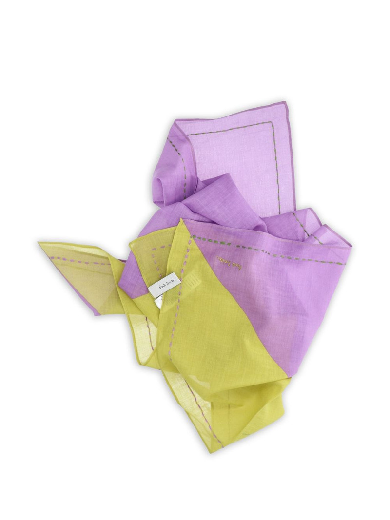 Paul Smith stitched foulard outlook