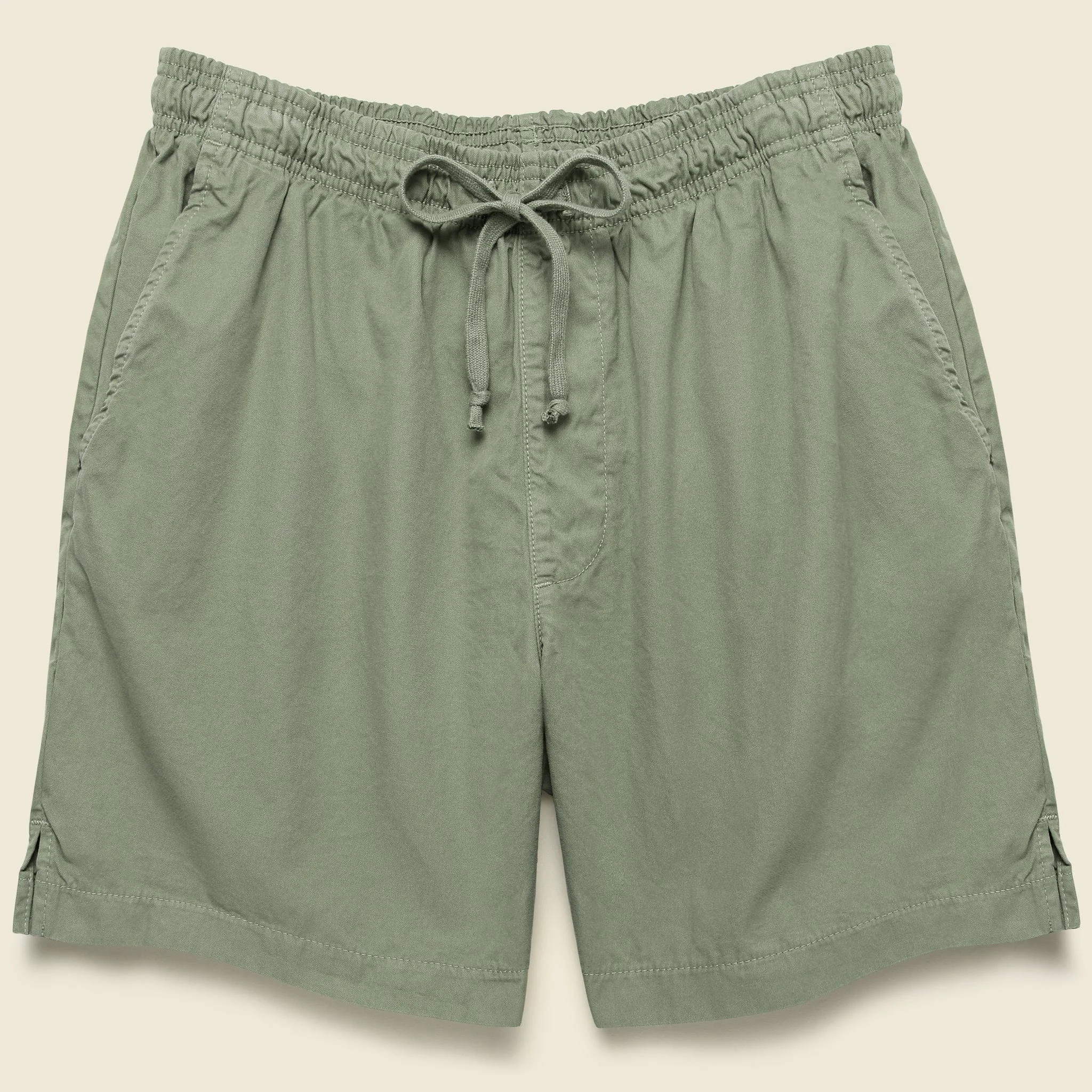 6.5" Twill Easy Shorts - Sprout - 1