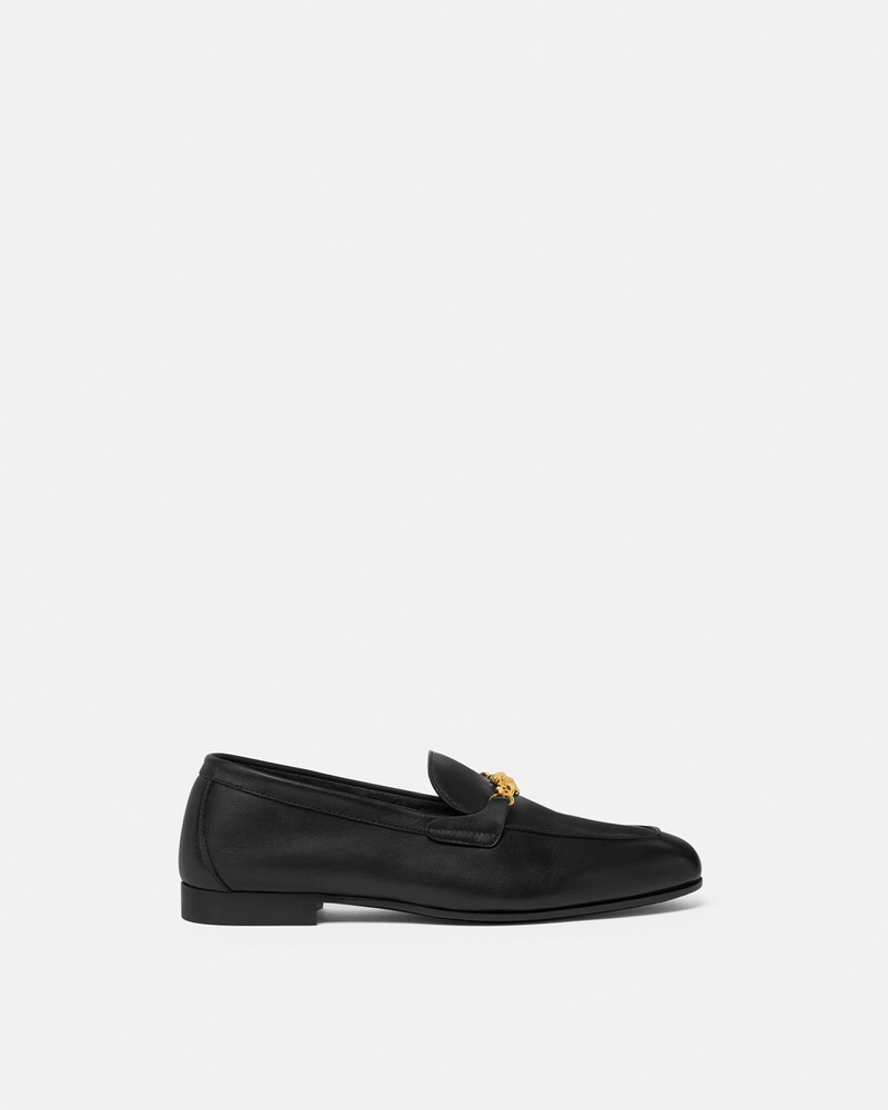 Medusa Leather Slippers 1
