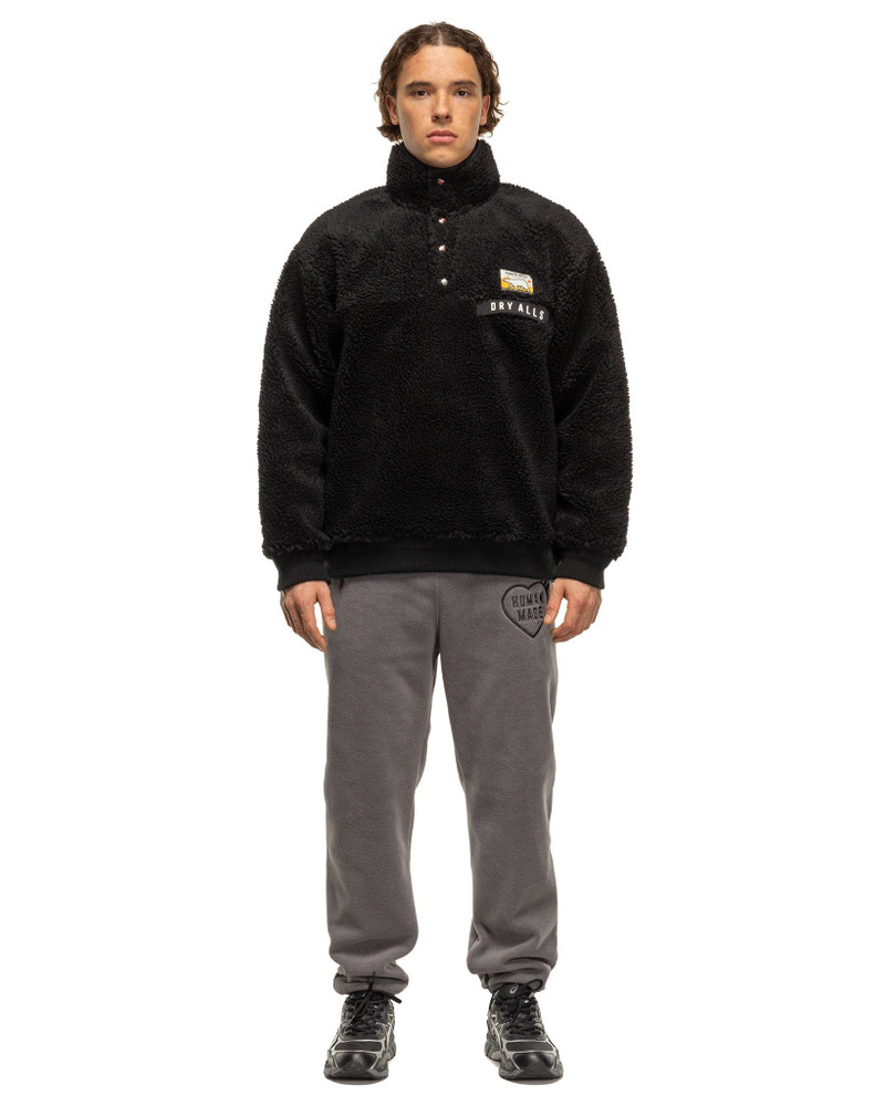 Human Made Boa Fleece Pullover Black outlook