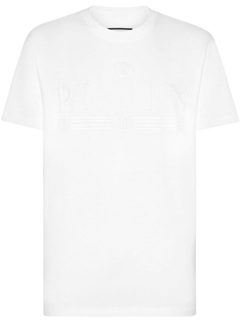 logo-print cotton T-shirt 1