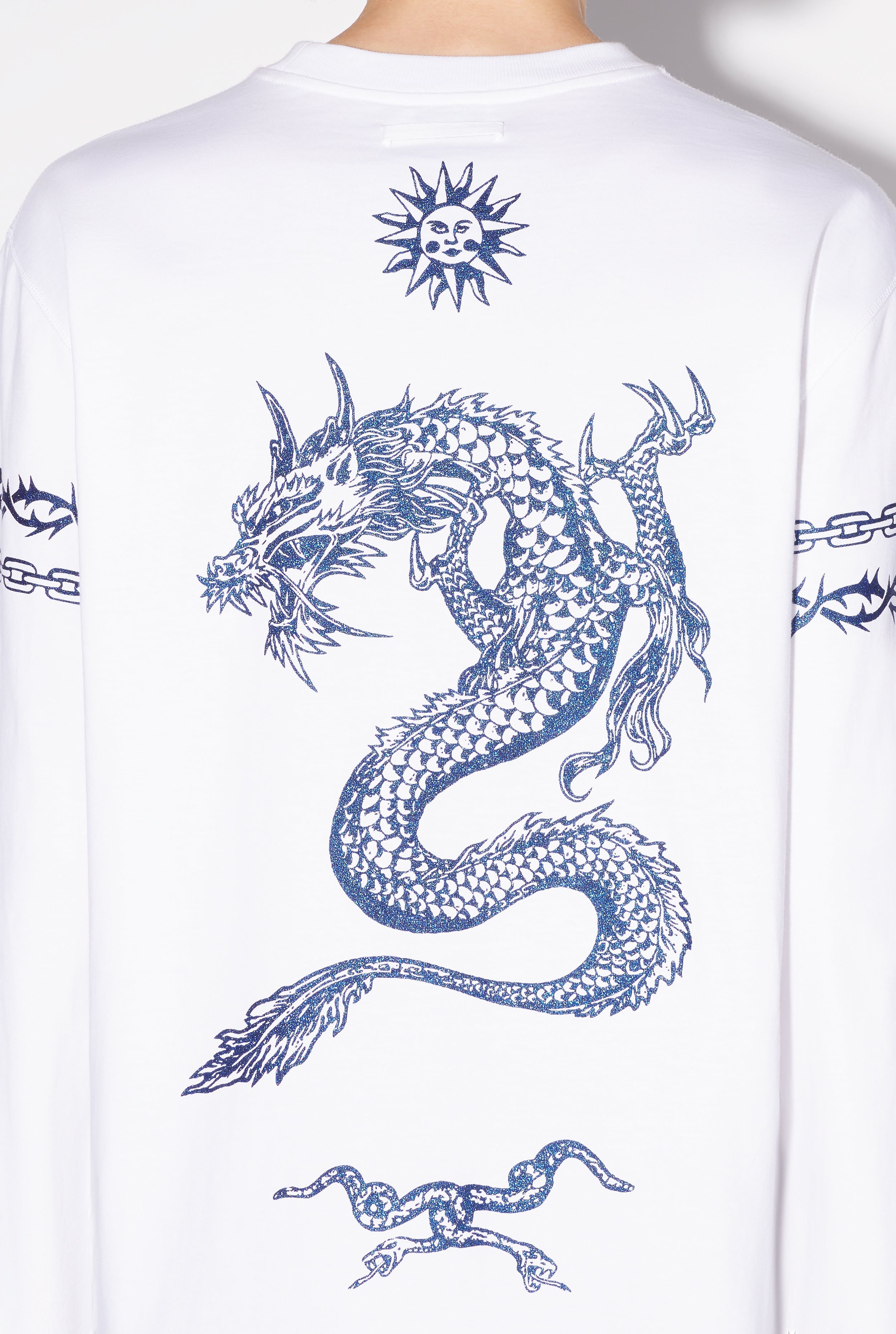 THE TATTOO SAFE SEX WHITE SWEATSHIRT - 5