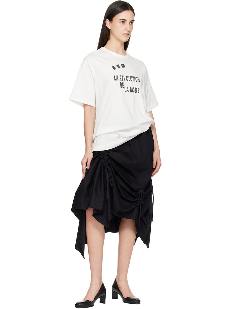 Yohji Yamamoto Off-White 'La Révolution' Short Sleeve T-shirt outlook