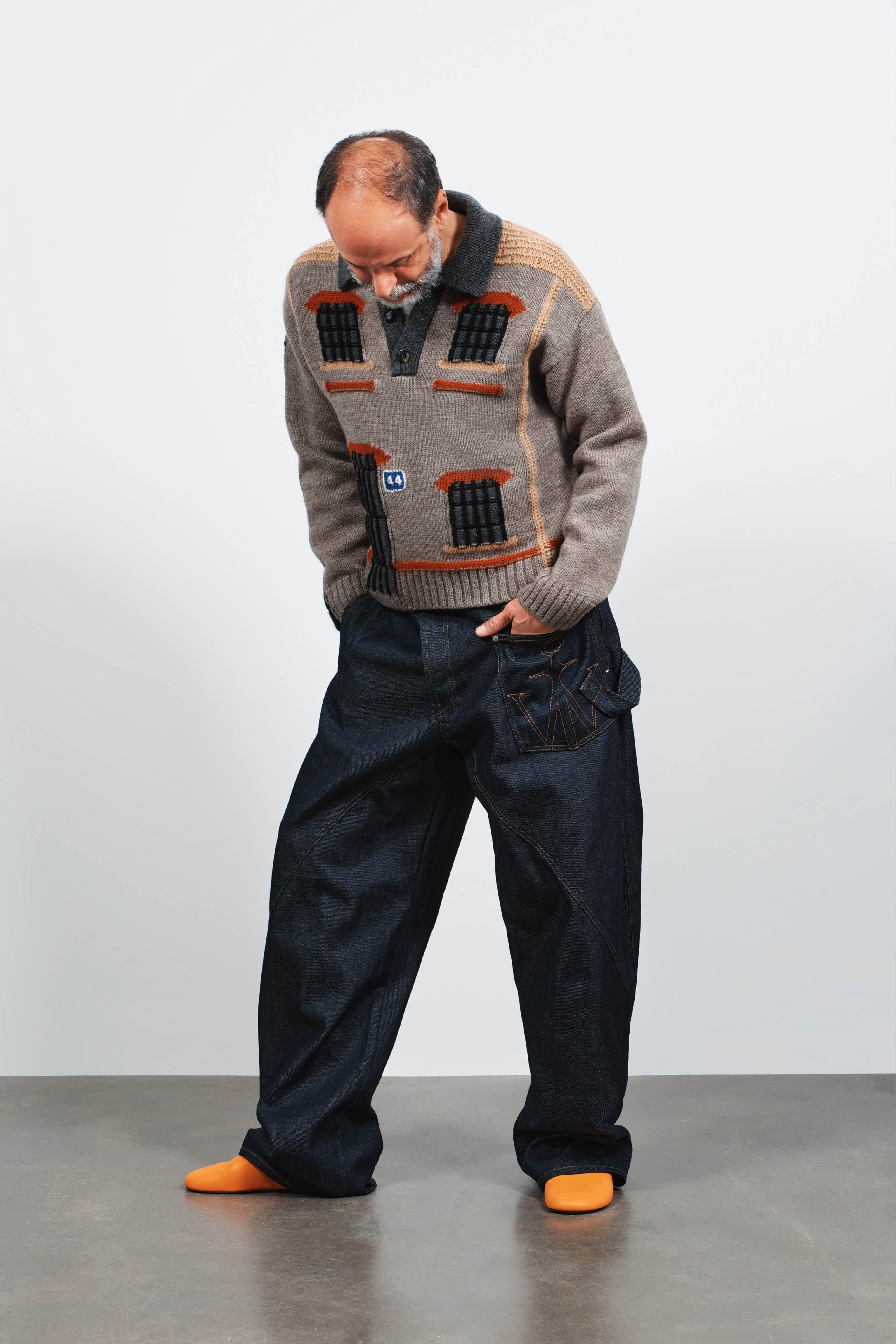 TWISTED WORKWEAR DENIM JEANS IN INDIGO - 5