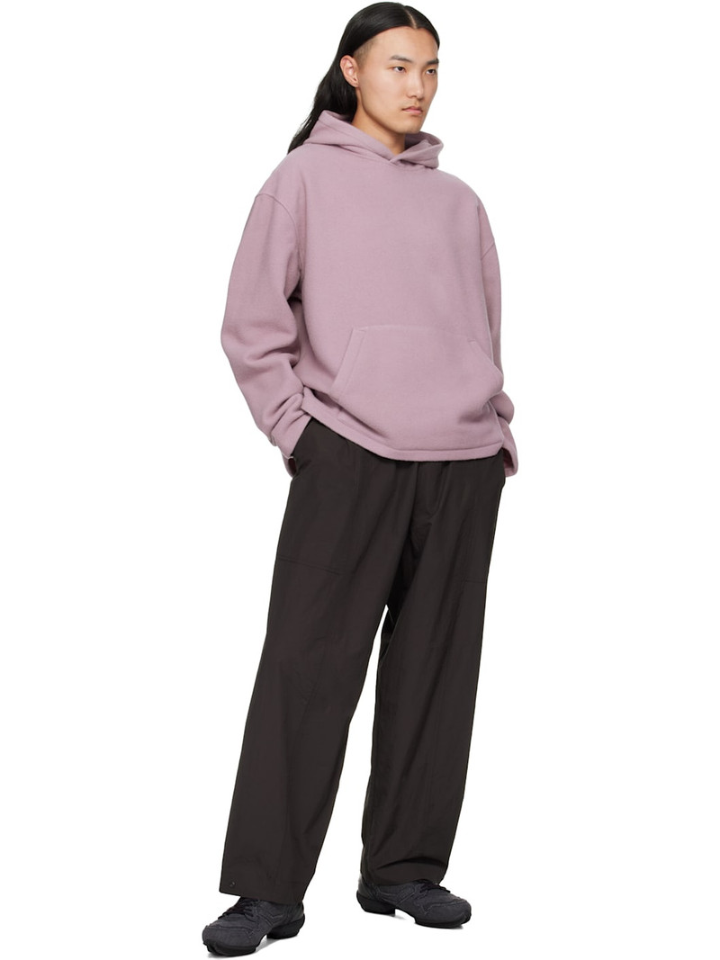 RIER Pink Fleece Hoodie outlook
