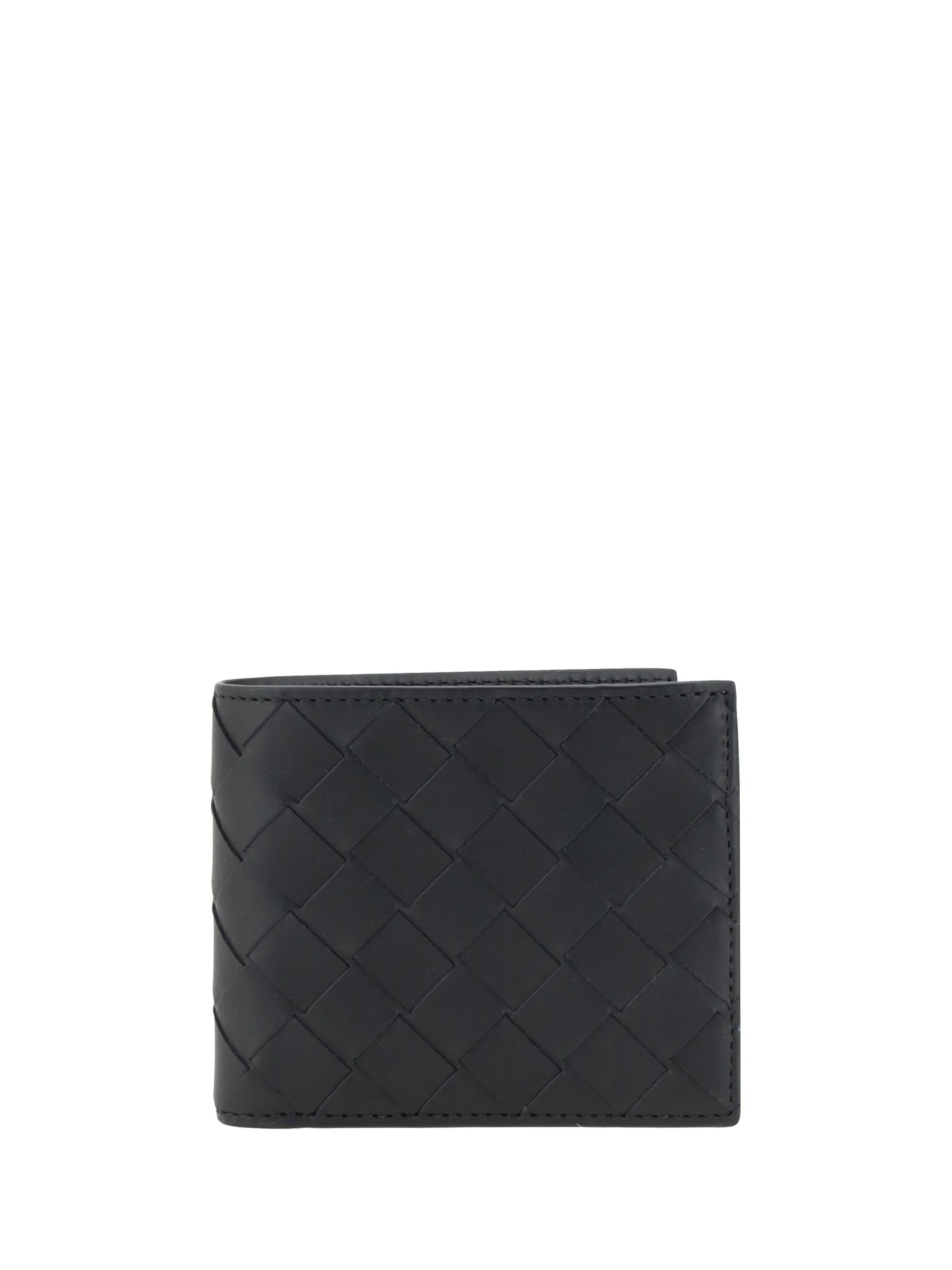 Bottega Veneta Bifold Leather Intrecciato Wallet - 1