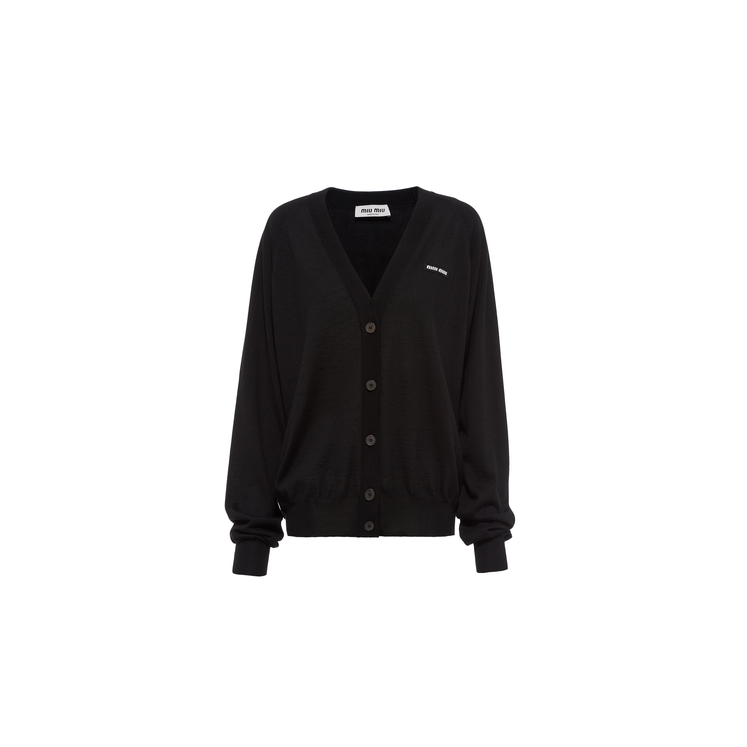 Cashmere and silk cardigan - 1