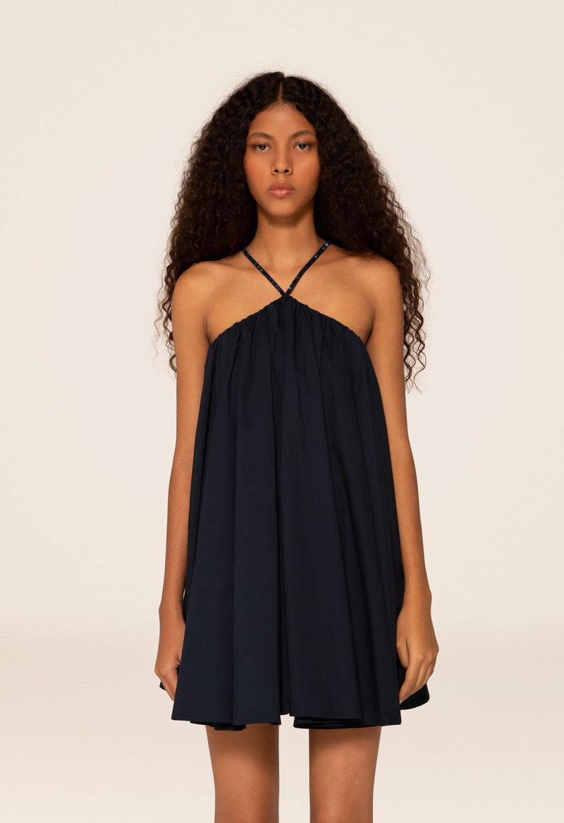 Celeste Herbacea Noche Halter Mini Dress 5