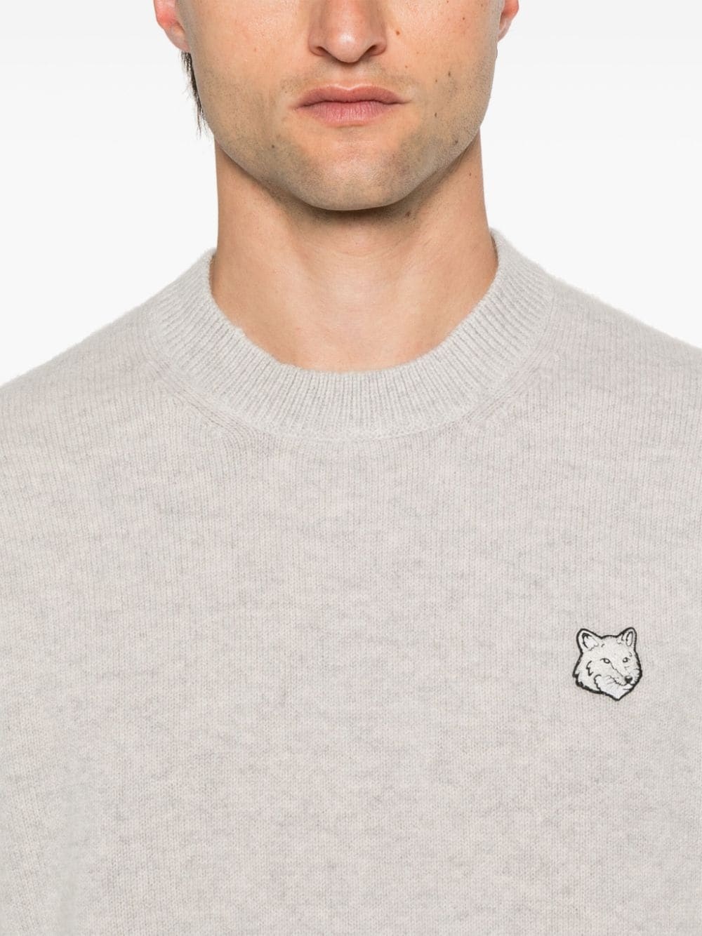 Fox-motif sweater - 5