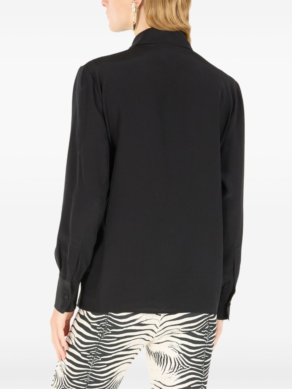 sequin-embellished shirt - 4