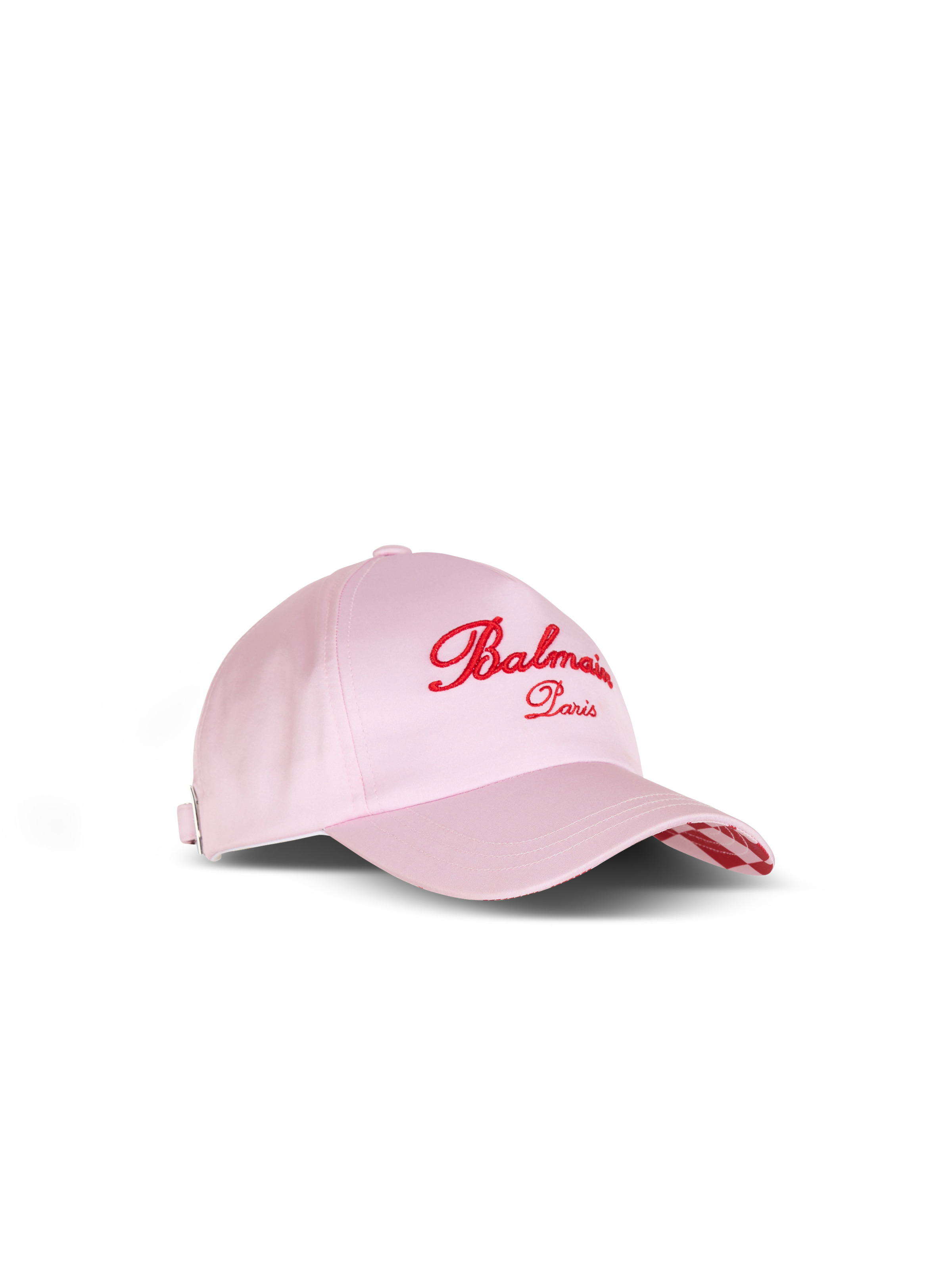 Balmain Signature embroidered cap - 3