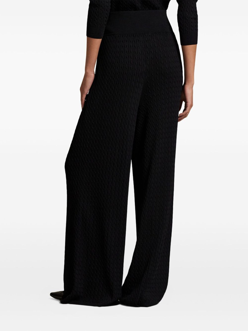 cable-knit trousers 3