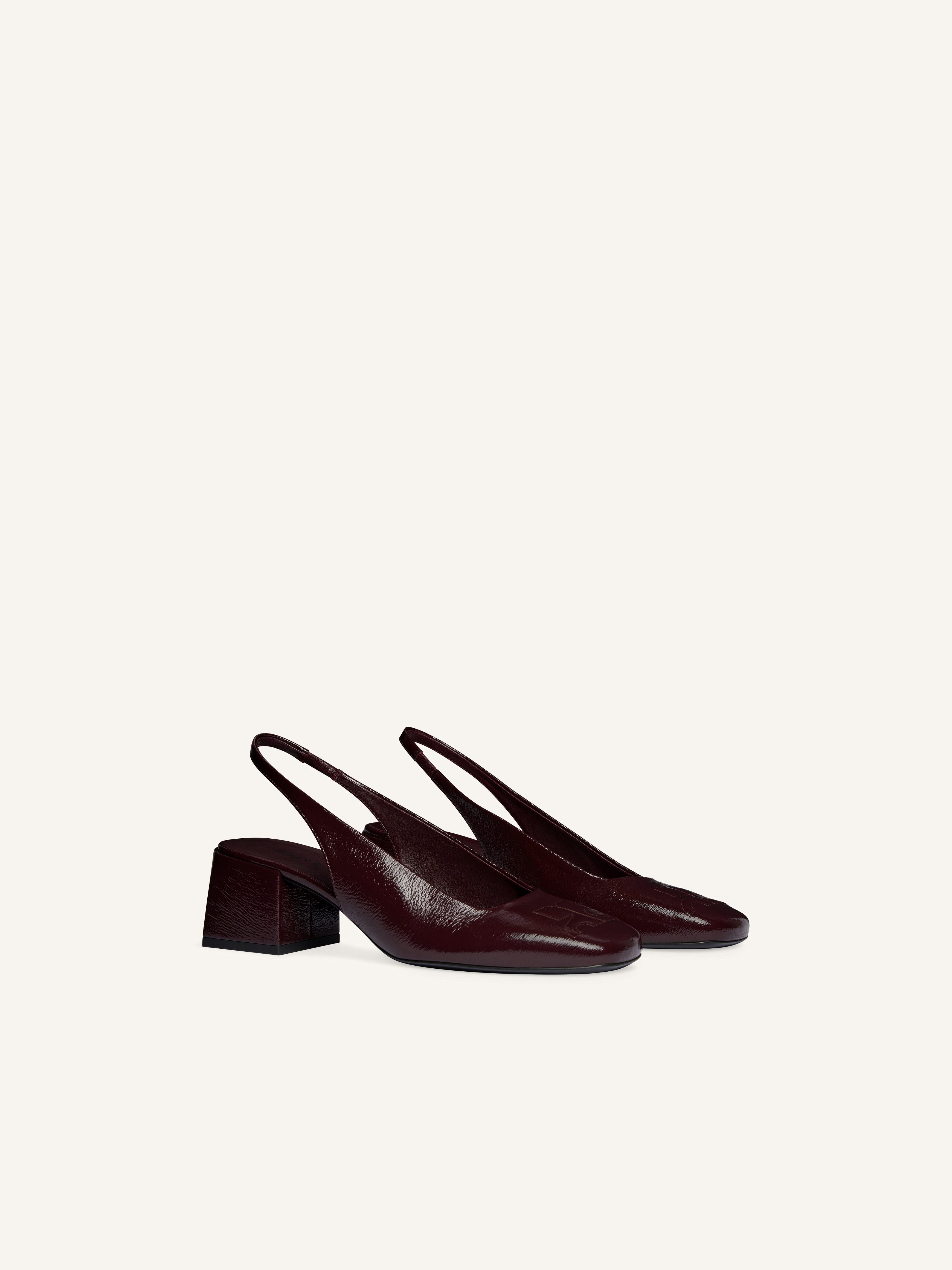AC VINYL SLINGBACKS - 2