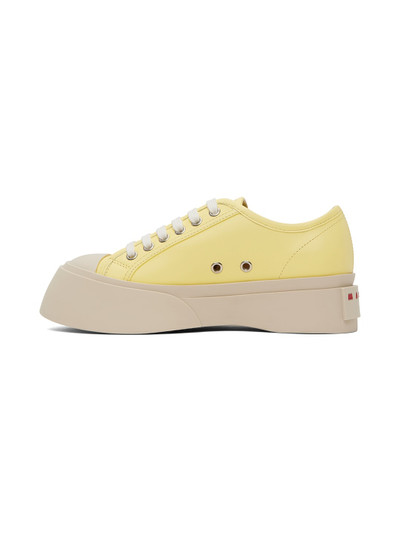 Marni Yellow Pablo Sneakers outlook