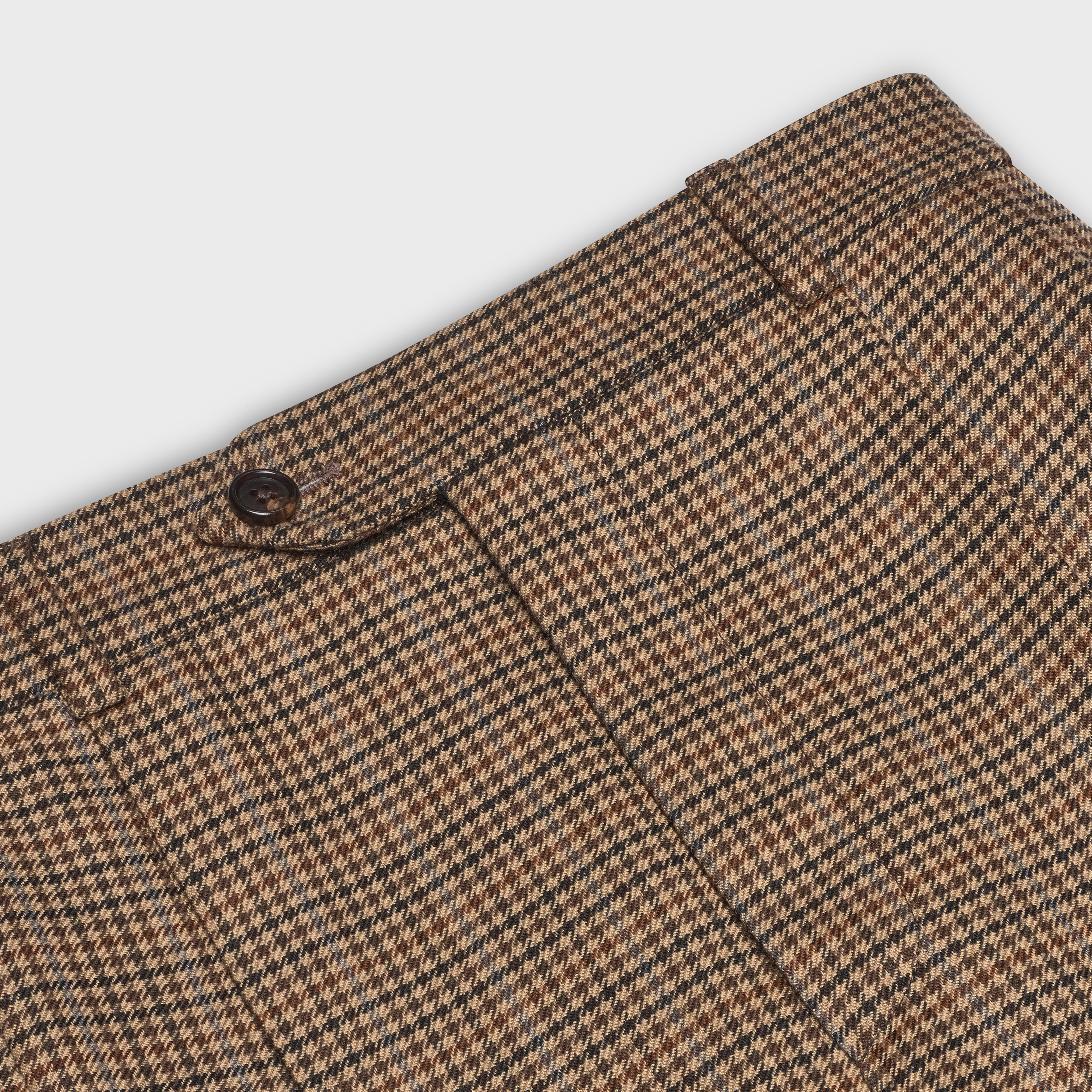 SKATE PANTS IN HOUNDSTOOTH WOOL - 3