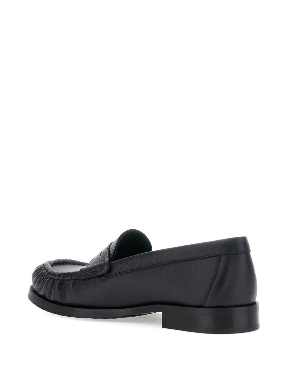 penny-strap leather loafers - 4