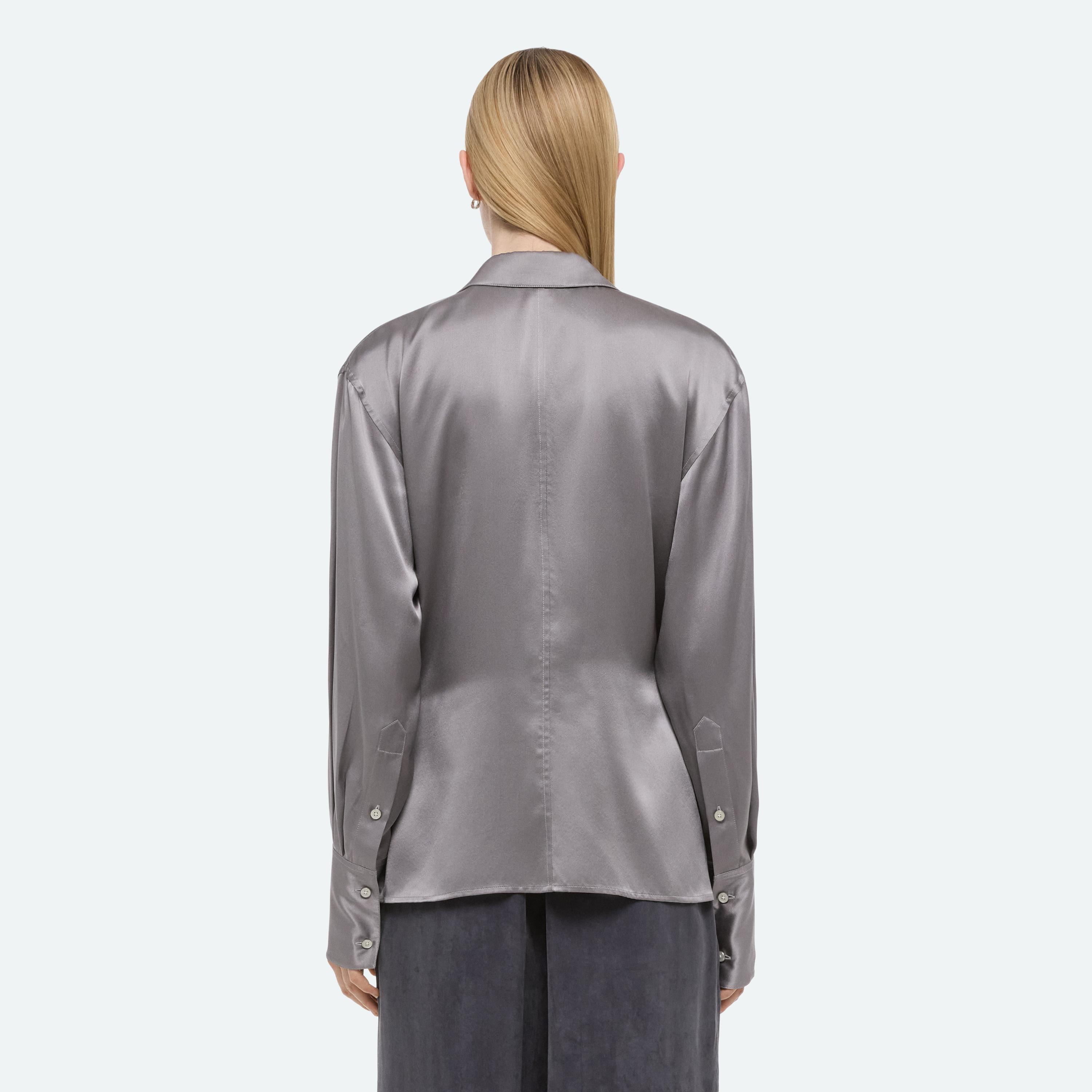 RELAXED WRAP SHIRT - 6