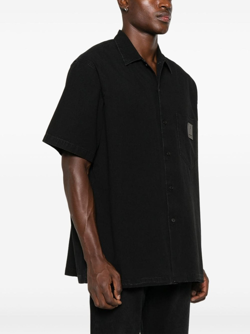 logo-patch shirt 3