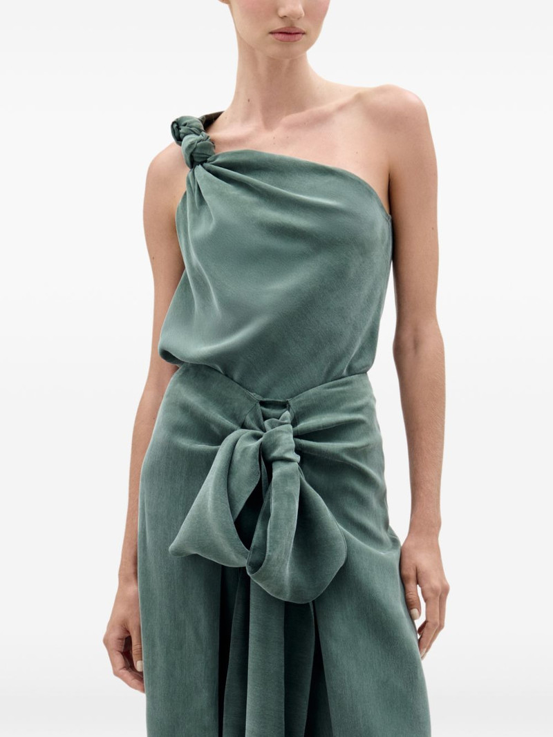 SILVIA TCHERASSI Yanet one-shoulder blouse outlook