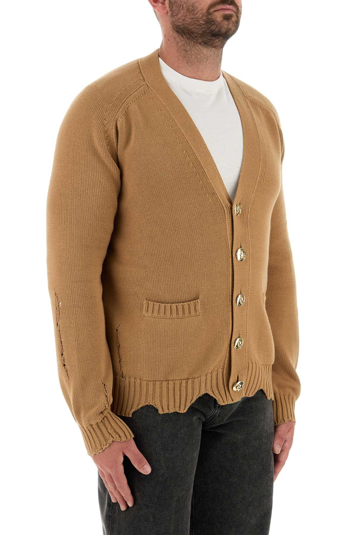 Alexander Mcqueen Men Biscuit Cotton Cardigan - 3