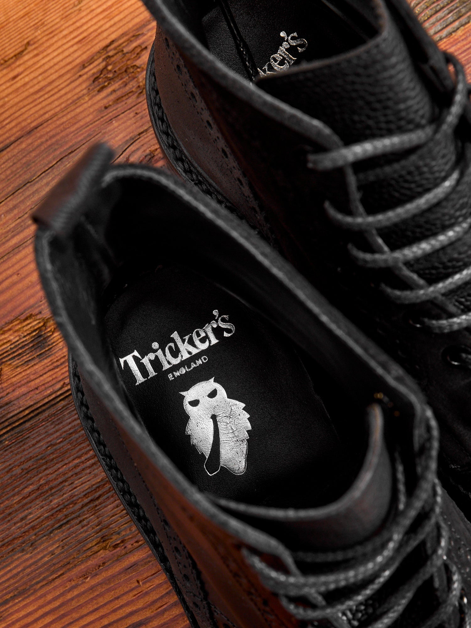 Trickers black hotsell