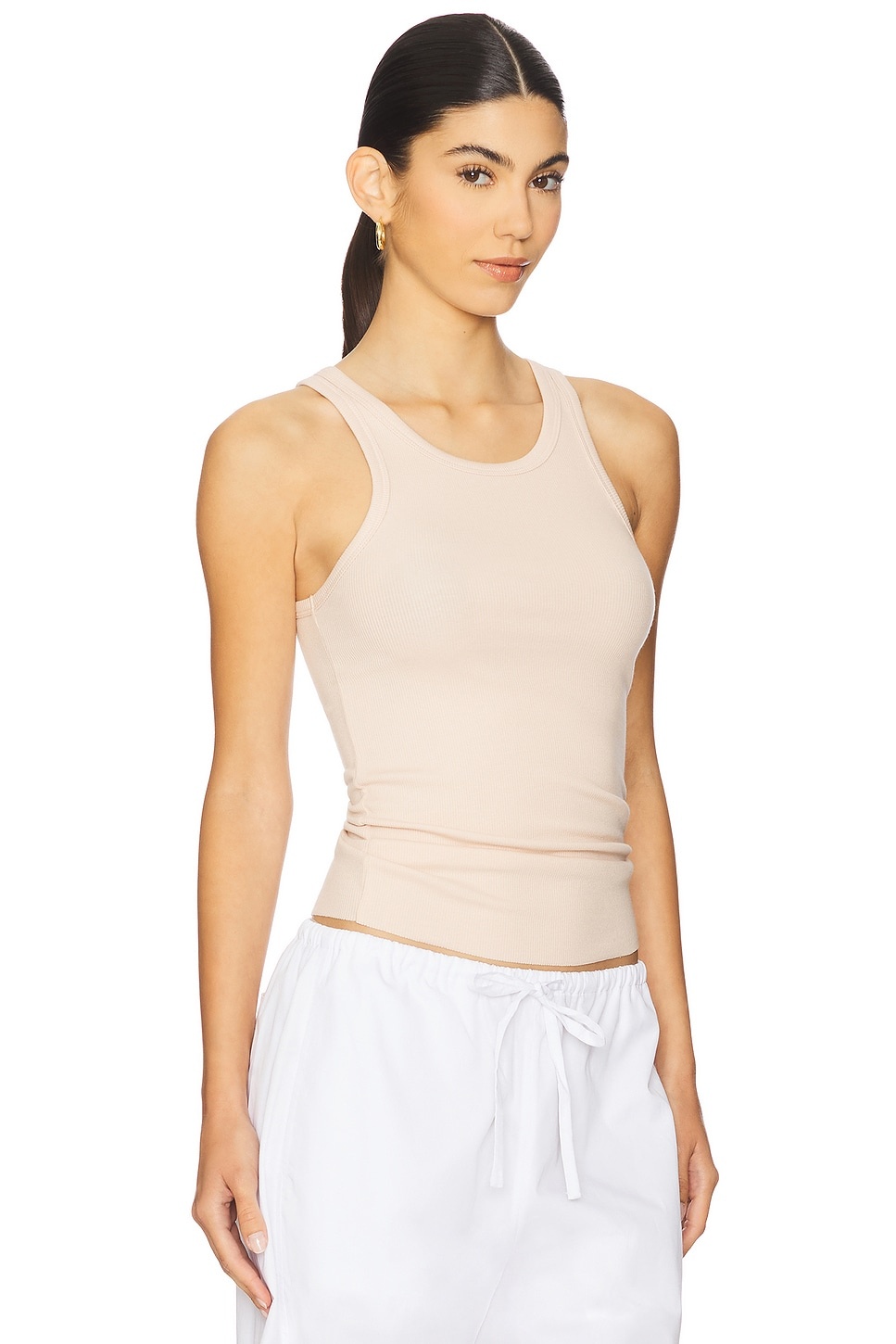 High Neck Fitted Tank - 2