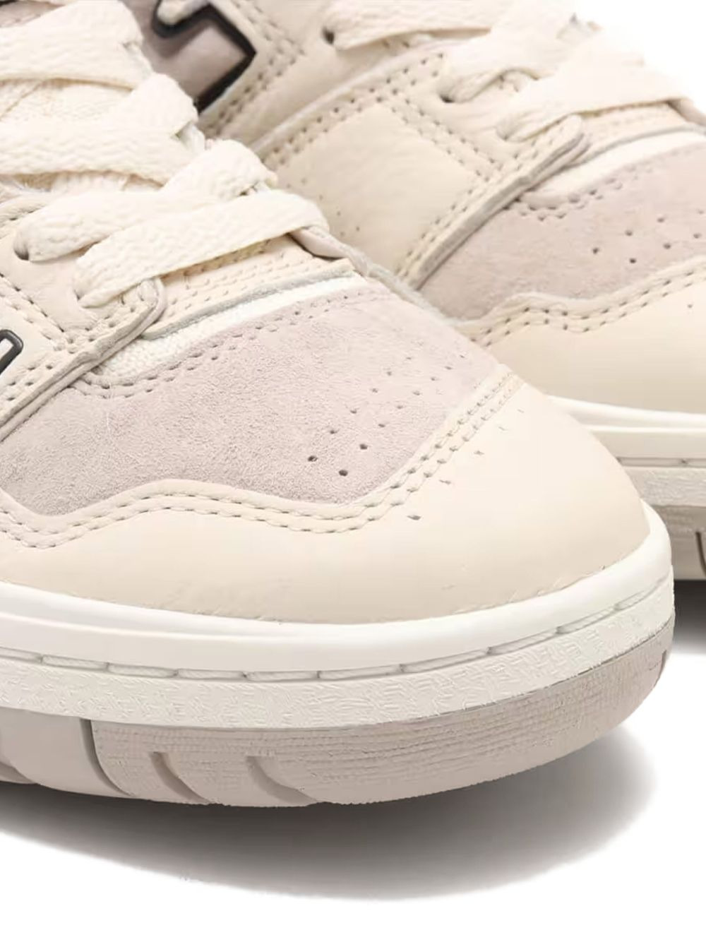 550 lace-up leather sneakers - 5