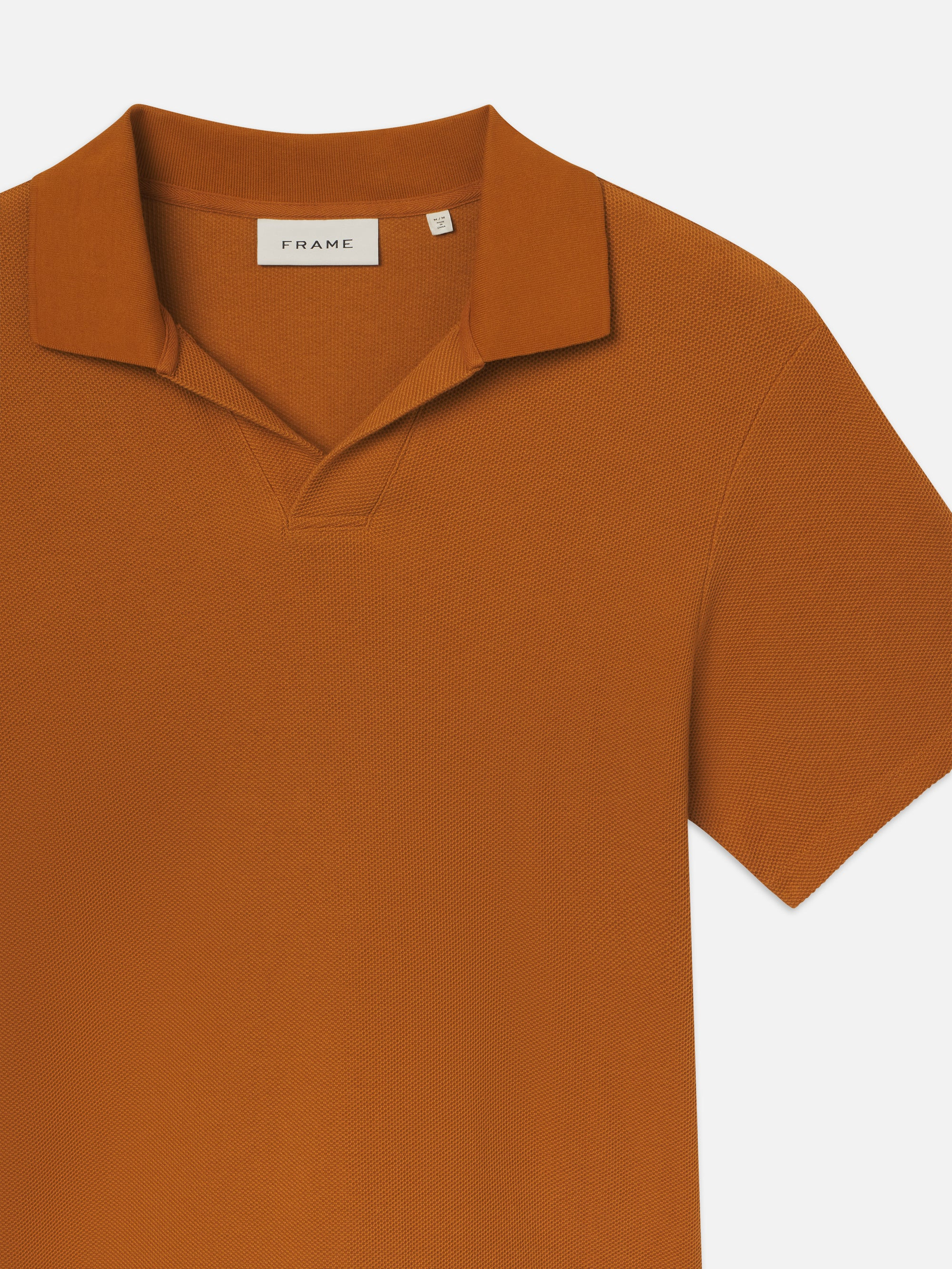 Jacquard Polo in Rust - 2