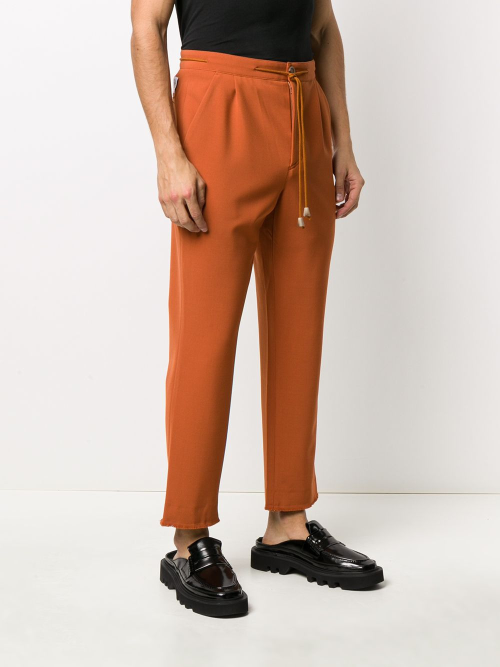 cropped track trousers - 3