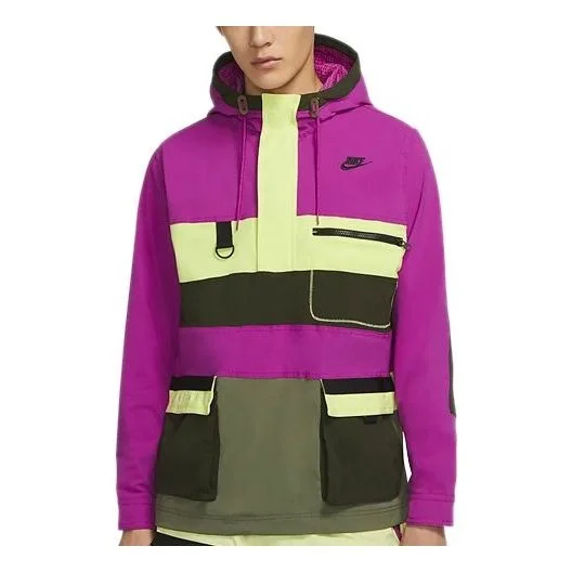 Nike Sportswear Hooded Top Men's Cactus Flower Red CU4221-564 - 1