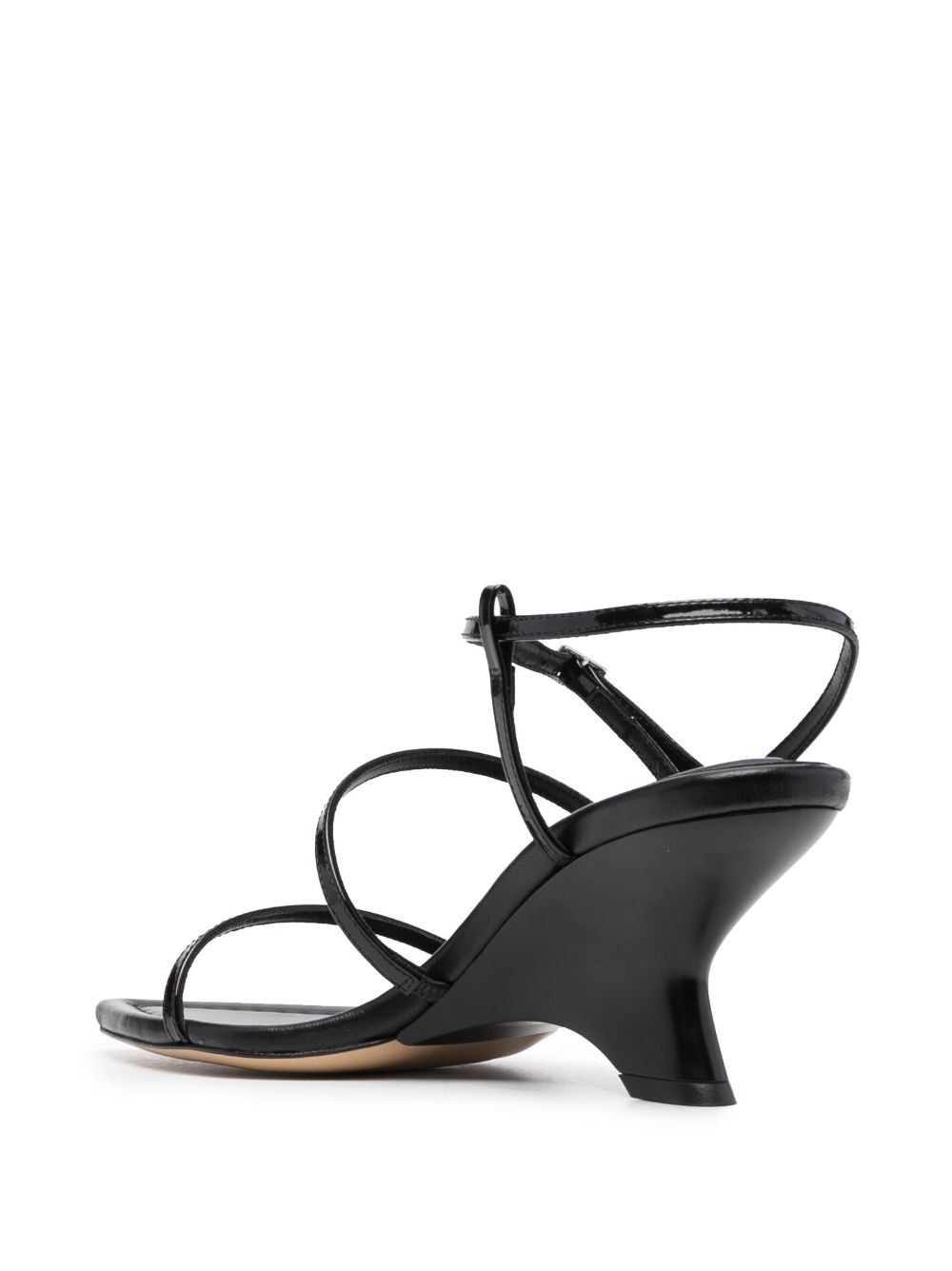 Gia26 70mm leather sandals - 3