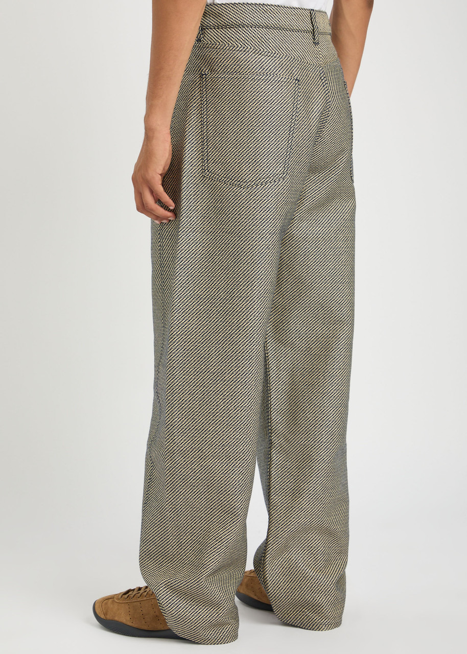Jacquemus Le De-nîmes Mirada Barrel-leg Canvas Jeans - 3