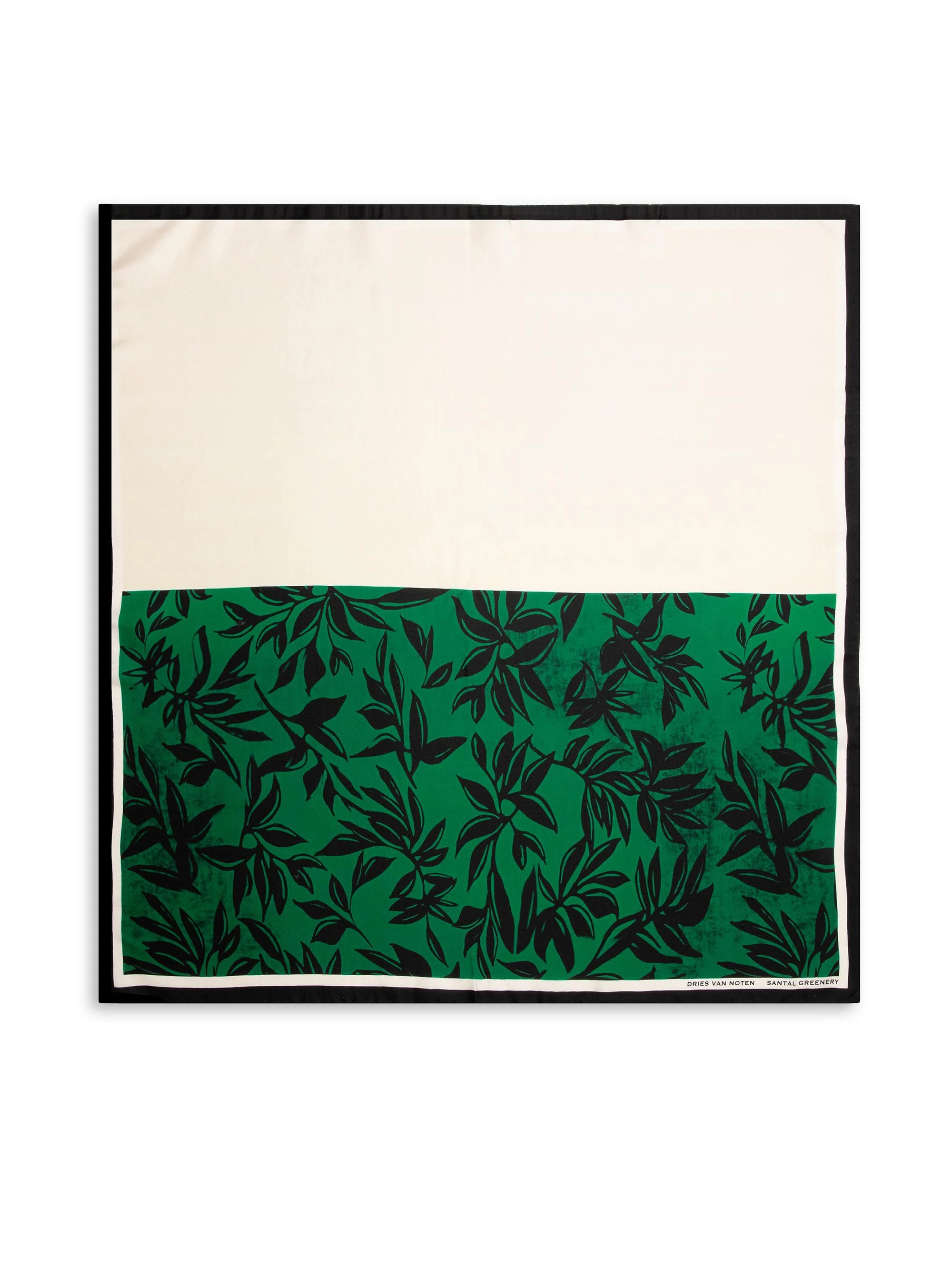 Women's Santal Greenery Silk Foulard Scarf - Santal Greenery - 1