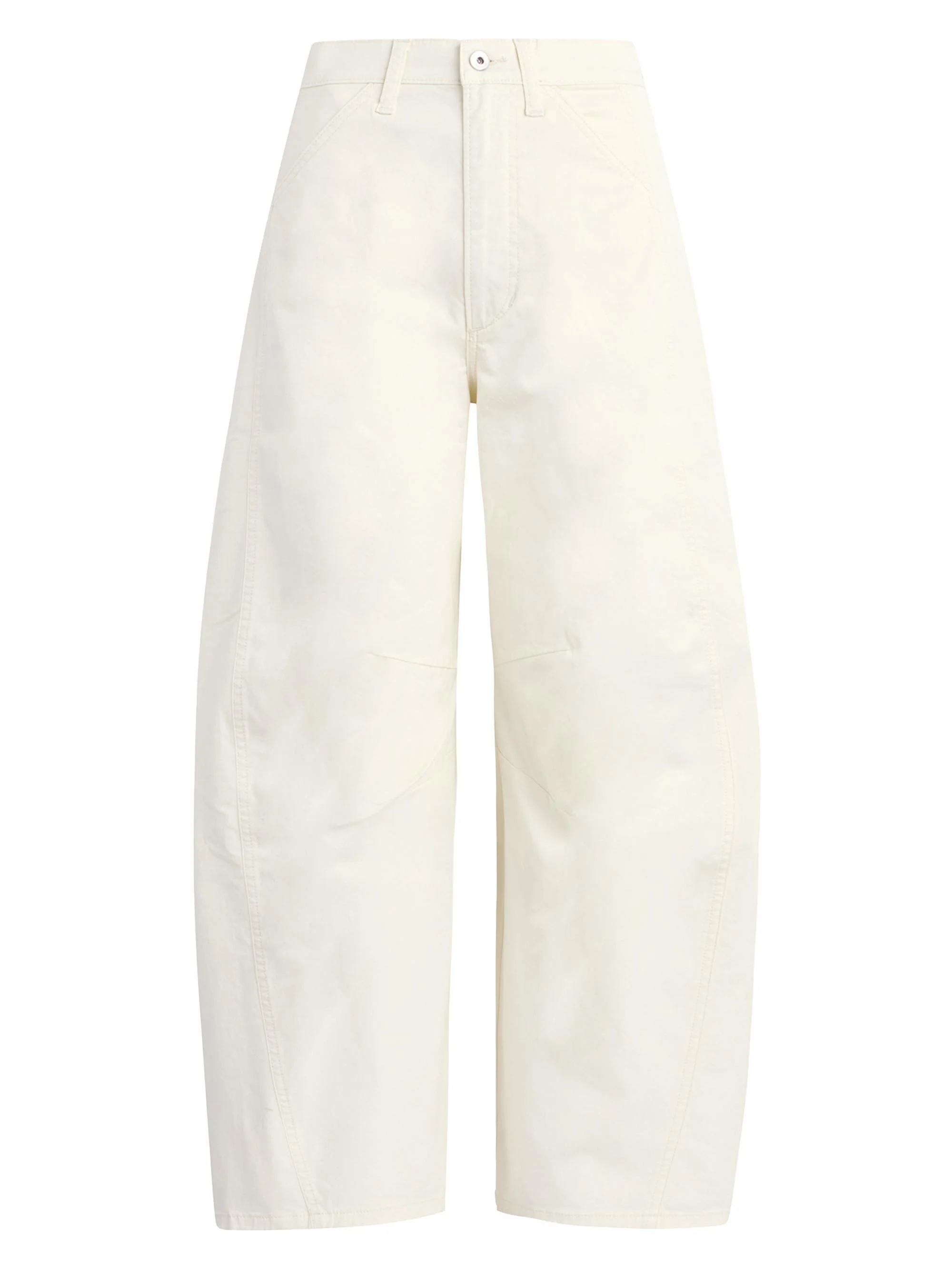 Women's The Bowie High-Rise Horseshoe Pants - Milk - 1