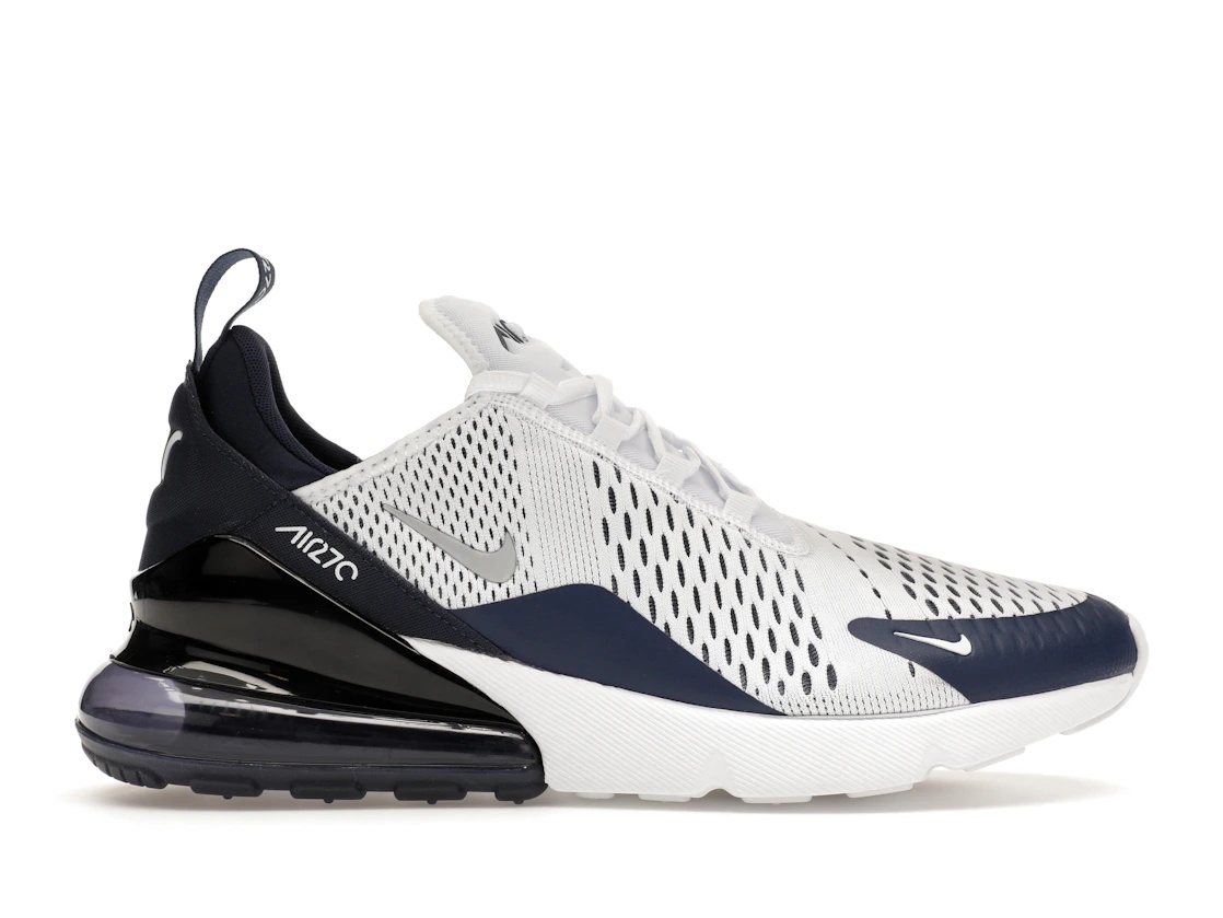 Nike Air Max 270 White Midnight Navy - 1