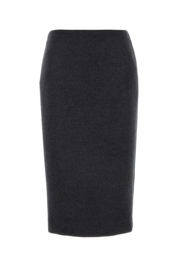 スカート GUCCI Charcoal Wool Blend Skirt GUCCI Charcoal wool blend skirt | gebnegozionline | REVERSIBLE